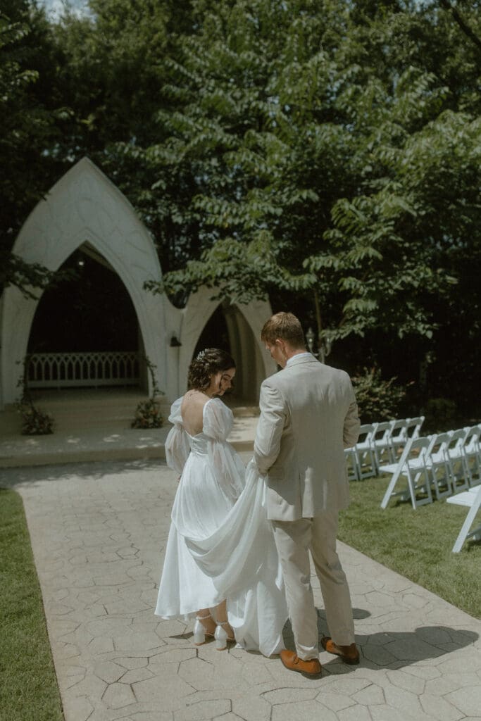 Garden wedding in Atlanta