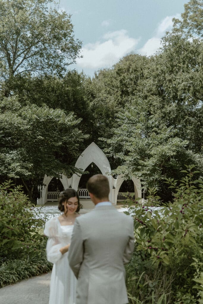 Garden wedding in Atlanta