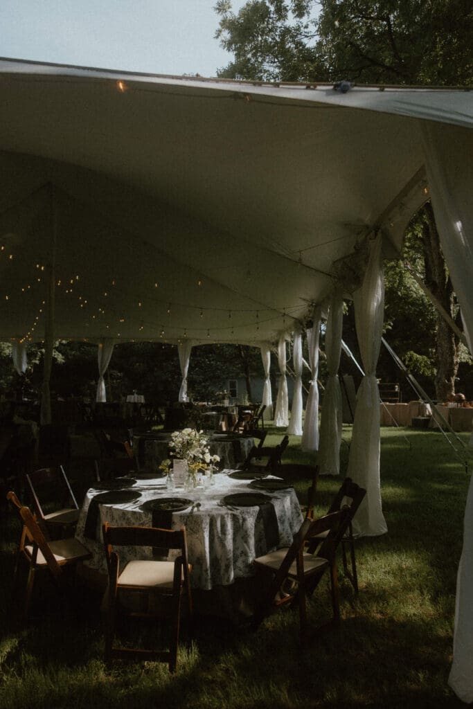 Outdoor wedding in Athens, Ga