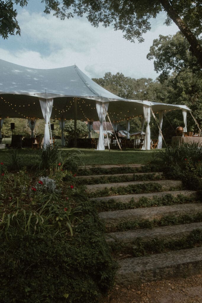 Outdoor wedding in Athens, Ga