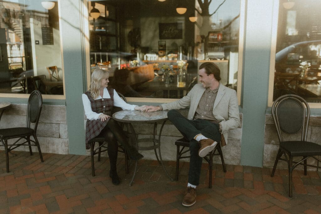 Downtown Engagement Session in Alpharetta, Ga.