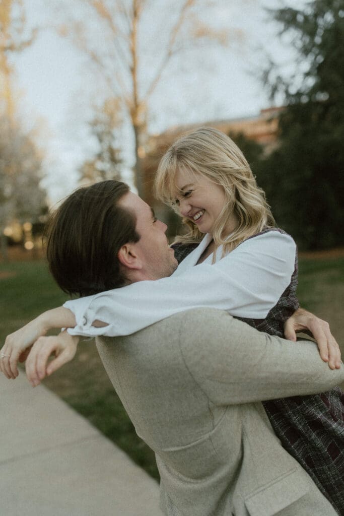 Downtown Engagement Session in Alpharetta, Ga.