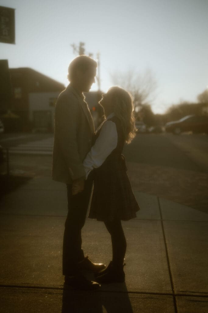 Downtown Engagement Session in Alpharetta, Ga.