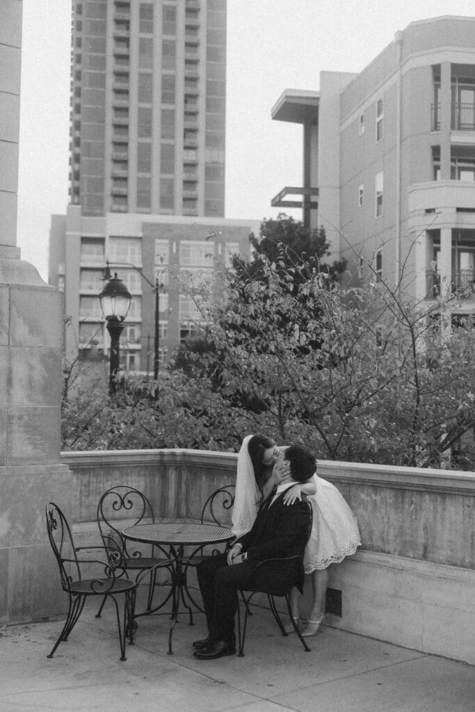 A Millennium Gate Museum & China town engagement session in Atlanta, Ga.