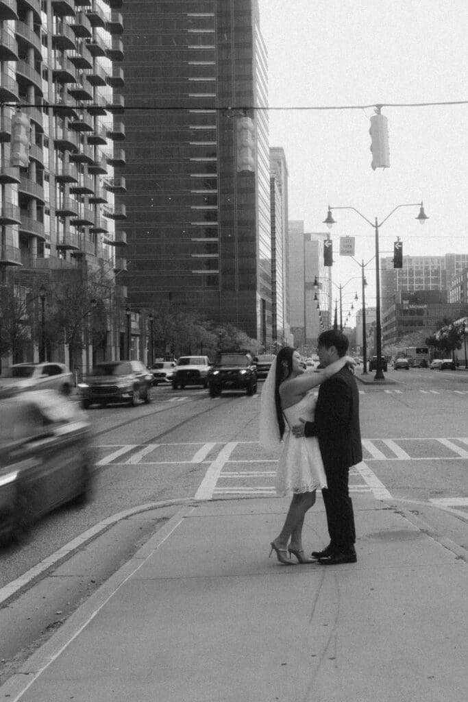 A Millennium Gate Museum & China town engagement session in Atlanta, Ga.