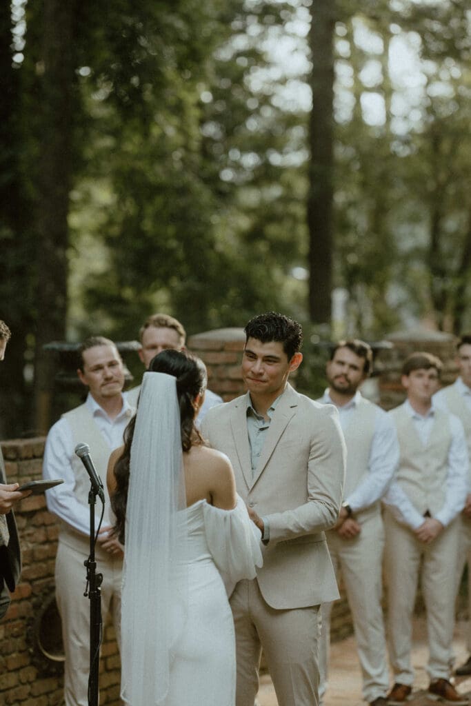 Outdoor wedding in Athens, Ga